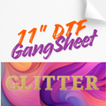 GLITTER 11x12 Gang Sheet