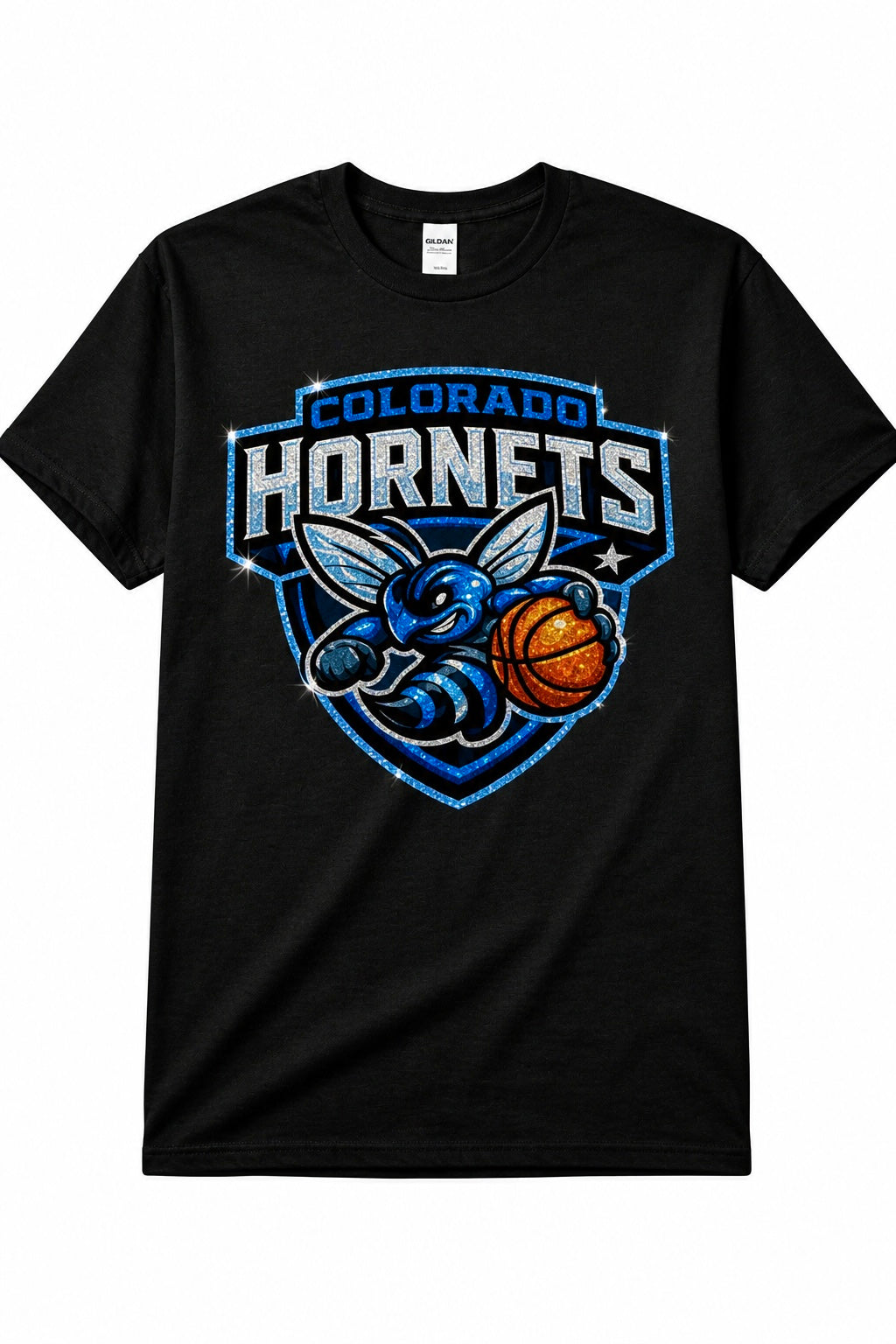 CO Hornets Short Sleeved Shirt GLITTER