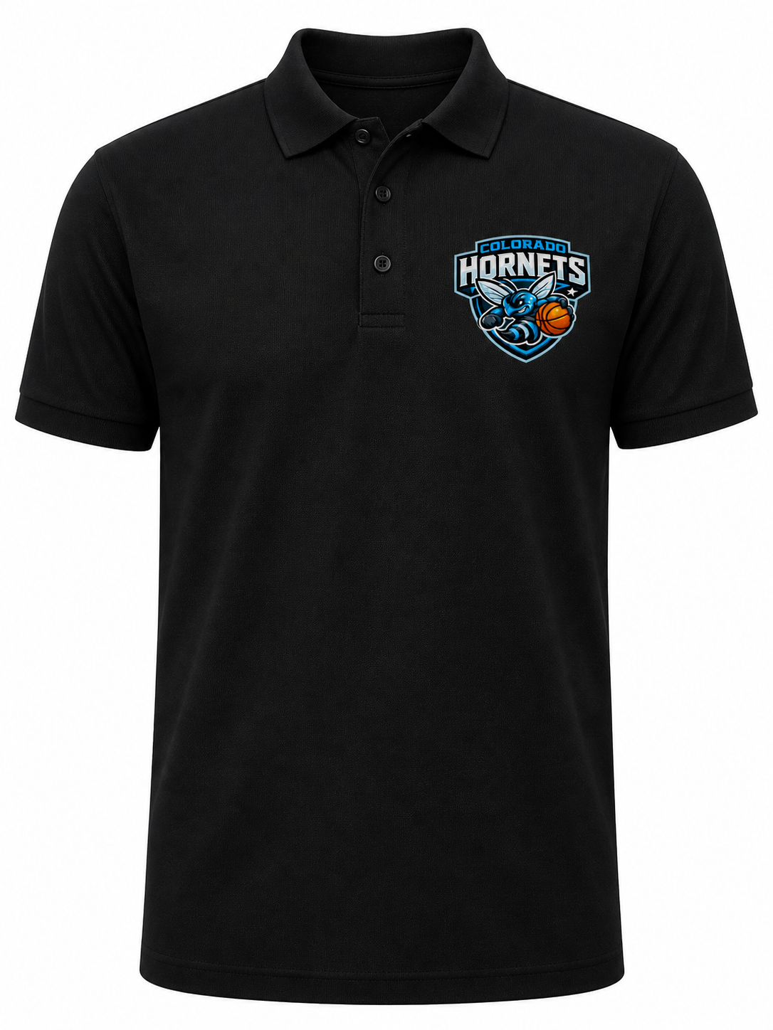 CO Hornets Short Sleeved Polo Shirt